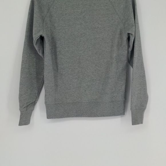 Everlane Women Men The Classic French Terry Crew Sweater Heather Grey‎ Size XXXS - Picture 11 of 14